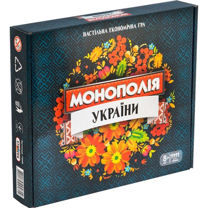 Настольная игра Strateg Монополия Украины (4820175994814)