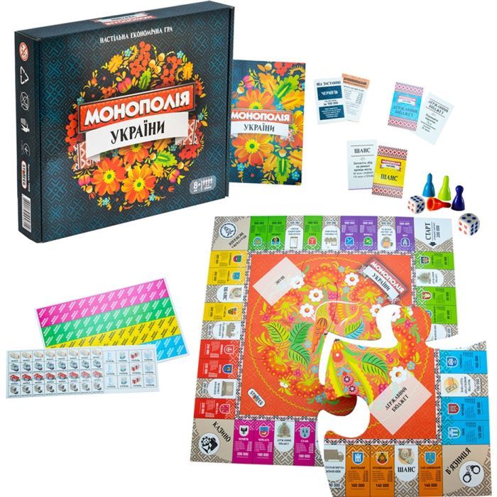 Настольная игра Strateg Монополия Украины (4820175994814) изображение 2