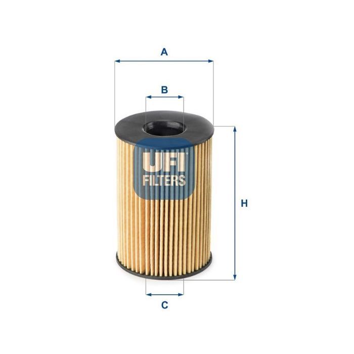 Фильтр масляный UFI 25.201.00