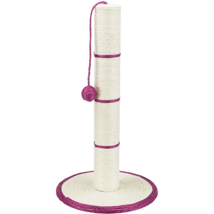 Дряпка (когтеточка) для котов Trixie с игрушкой на веревке 62 см (4011905043104) изображение 4