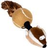 Игрушка для собак GiGwi Catch&fetch Барсук с двумя пищалками 32 см (75075)