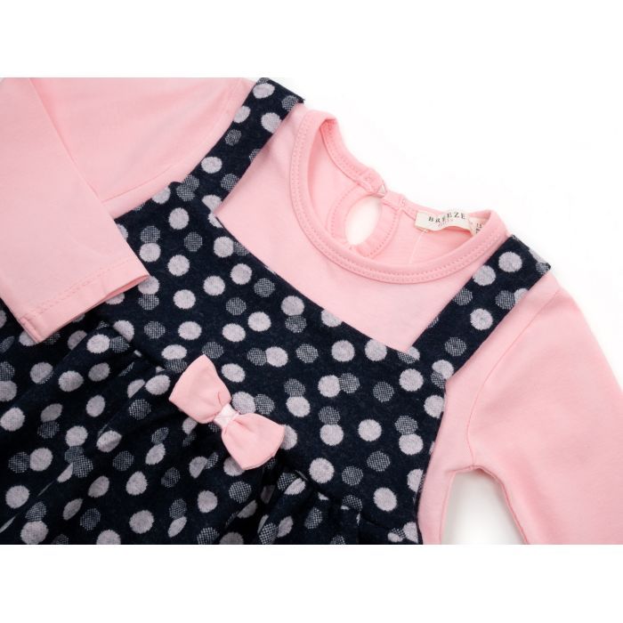 Плаття дитяче Breeze в горошок (17884-92G-pink) зображення 3
