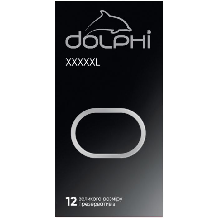 Презервативы Dolphi XXXXXL 12 шт. (4820144771095)
