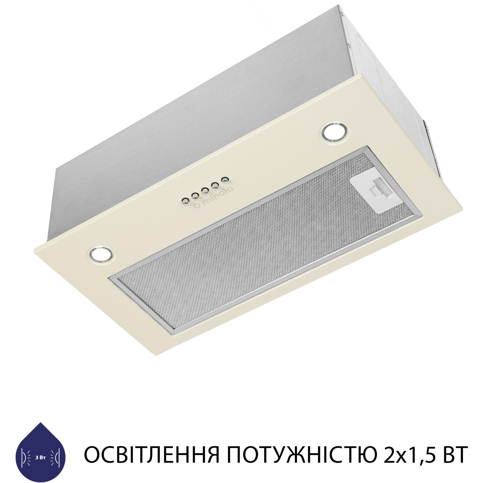 Вытяжка кухонная Minola HBI 5327 IV 800 LED изображение 5