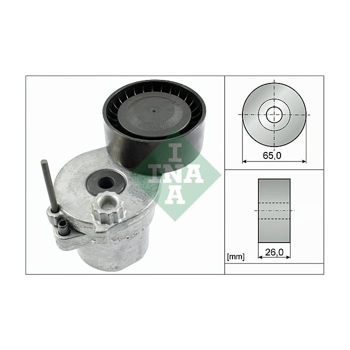 Натягувач ременя з роликом INA 534 0570 10