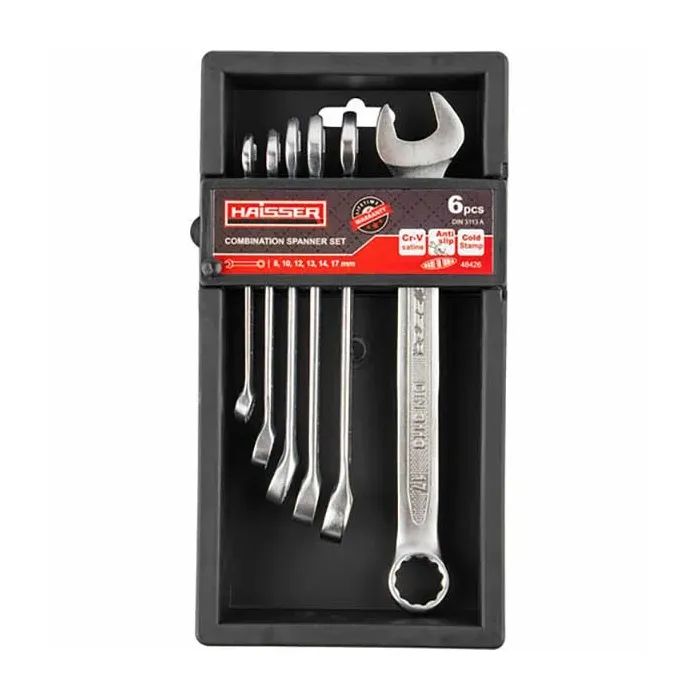 Ключ HAISSER 6 шт. CRV Cold Stamped 48426 (97380)