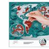 Скретч карта 1DEA.me Travel Map Marine World (13020) изображение 5