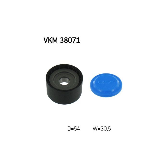 Ролик натяжителя ремня SKF VKM 38071