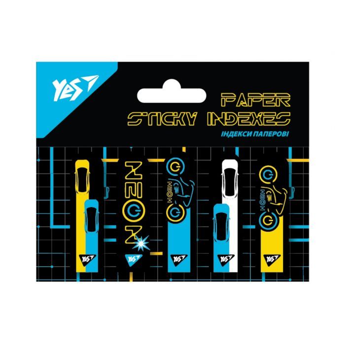 Стикер-закладка Yes Ultrex 50x15мм, 5x20 шт (170314)