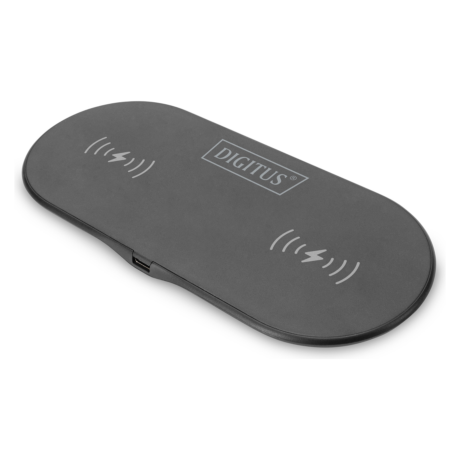 Зарядное устройство Digitus Wireless Charging, Pad, Duo, 15W (DA-10082)