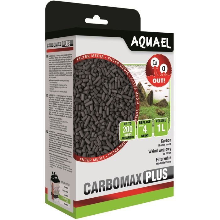 Наповнювач для акваріумного фільтра AquaEl CarboMAX plus 1 л (5905546053990)