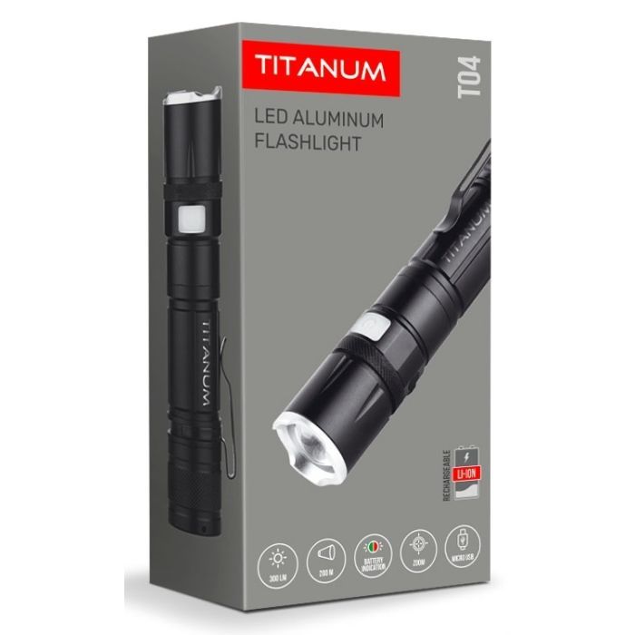 Ліхтар TITANUM 300Lm 6500K (TLF-T04) зображення 2