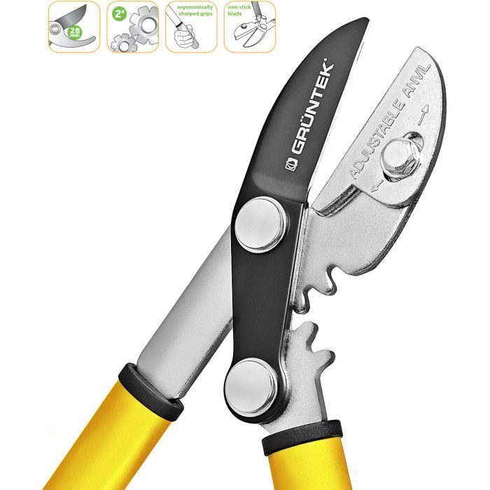 Секатор Gruntek Grizzly с зубчатой передачей 470 мм (295203470) изображение 5