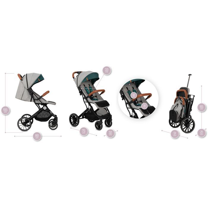 Коляска MoMi Estelle Dakar Leopard (WOSP00021) изображение 9