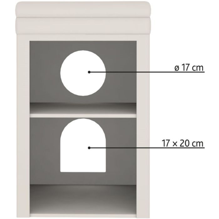 Дряпка (когтеточка) для котов Trixie Saul Башня 39х39х64 см серая (4011905444338) изображение 8