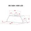 Витяжка кухонна Perfelli BIS 5684 WH 1000 LED зображення 10