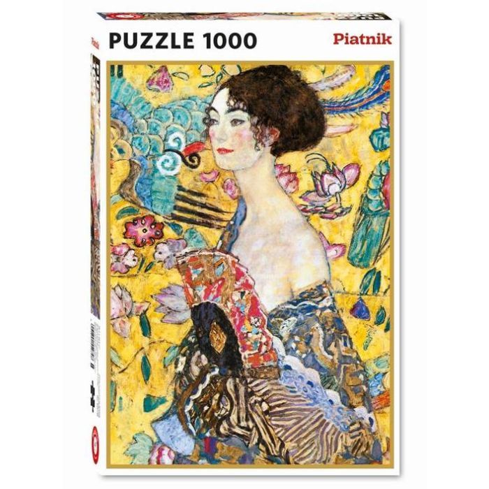 Пазл Piatnik Дама з віялом Клімт, 1000 елементів (PT-552748)