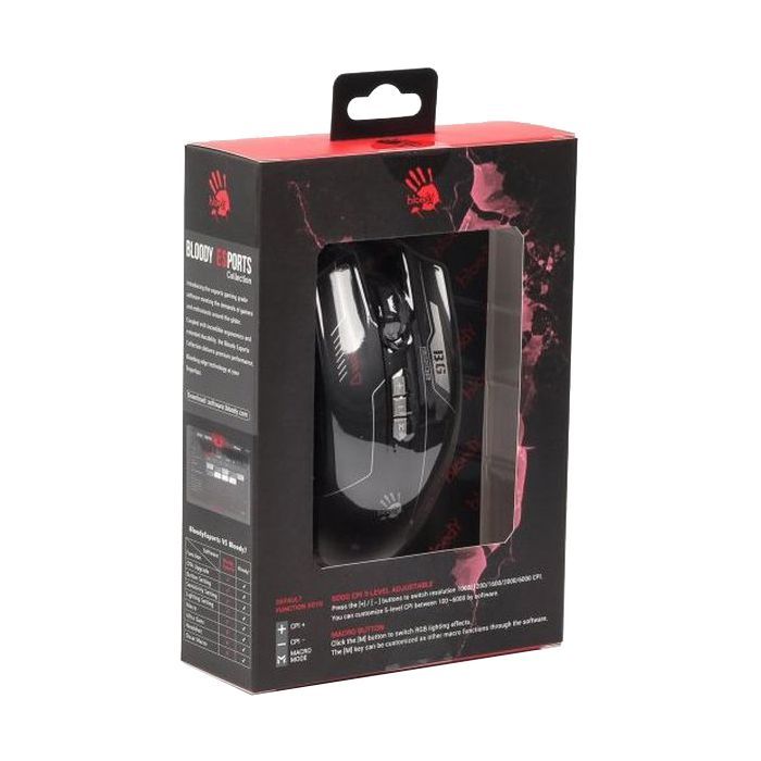 Мышка A4Tech Bloody ES7 Esports Black изображение 8