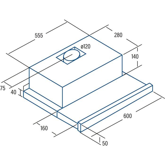 Вытяжка кухонная Cata TF-5260 X изображение 8