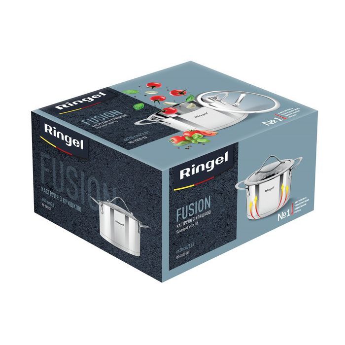 Кастрюля Ringel Fusion 4.7л (RG 2020-22) изображение 4