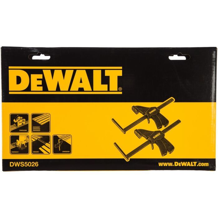 Струбцина DeWALT для направляющих шин DWS5021/DWS5022/DWS5023, 2 шт (DWS5026) изображение 7