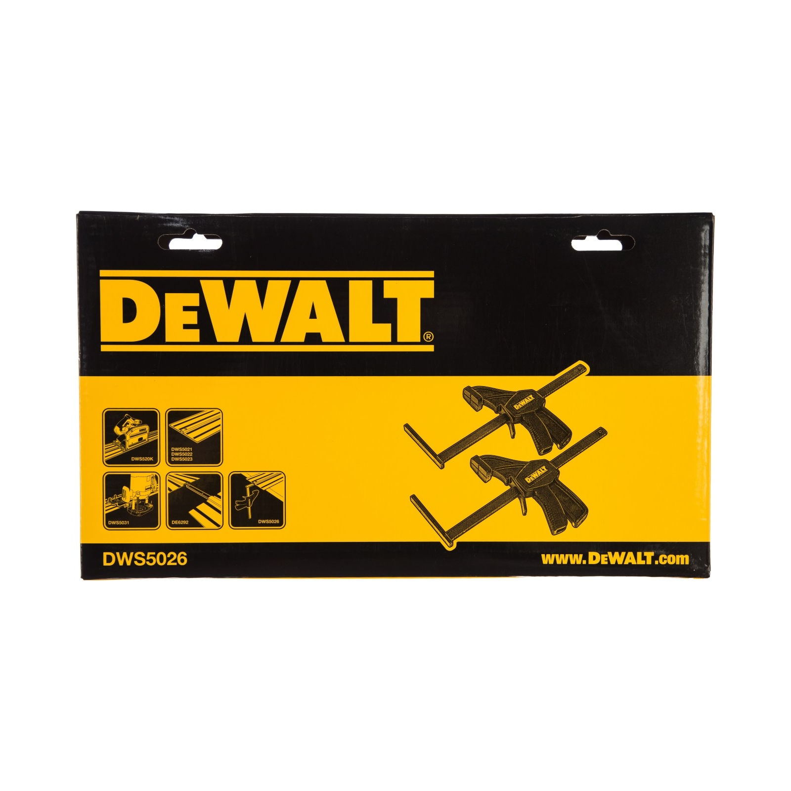 Струбцина DeWALT для направляющих шин DWS5021/DWS5022/DWS5023, 2 шт (DWS5026) изображение 7