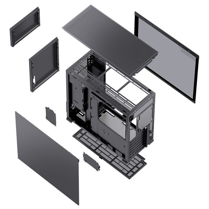Корпус JONSBO D41 MESH Black изображение 12
