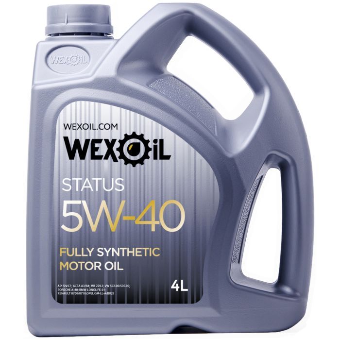 Моторна олива WEXOIL Status 5w40 1л (WEXOIL_62555)