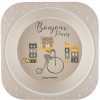 Набір дитячого посуду Canpol babies BONJOUR PARIS посуду 5 ел. бежевий (9/227_bei) зображення 4