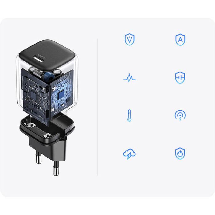 Зарядное устройство Ugreen 20W USB C PD Nexode mini Charger CD318 (90664) изображение 3