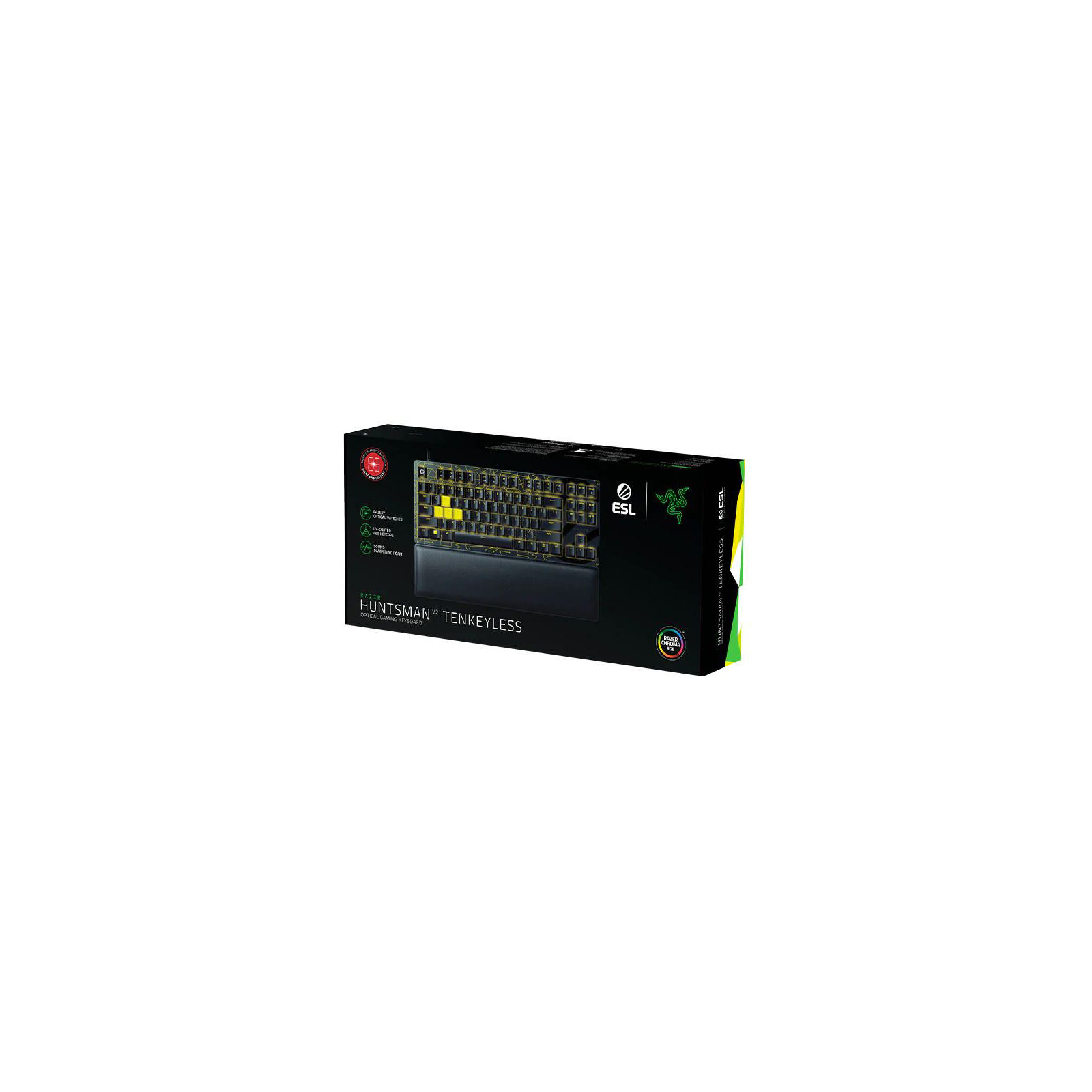 Клавиатура Razer Huntsman V2 Tenkeyless Red switch ESL Ed USB Black (RZ03-03941700-R3M1) изображение 3