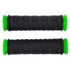 Гріпси Bravvos L122 мм FL-424 Black/Green (GRI-333)