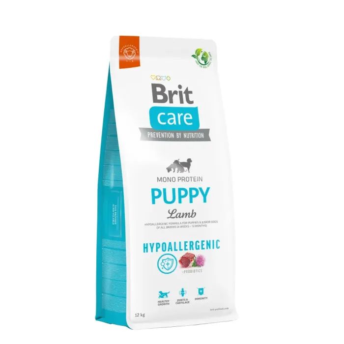 Сухой корм для собак Brit Care Dog Hypoallergenic Puppy с ягненком 3 кг (8595602558964)
