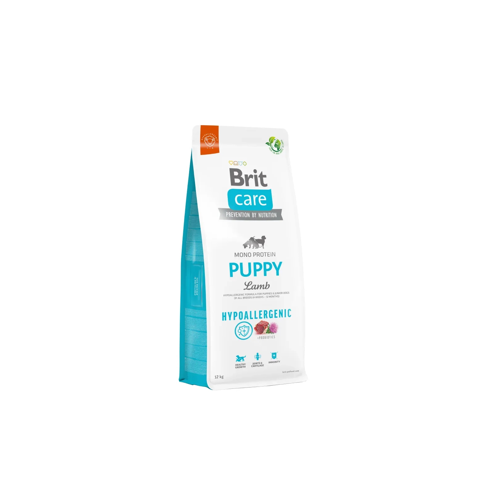 Сухой корм для собак Brit Care Dog Hypoallergenic Puppy гипоаллергенный с ягненком 12 кг (8595602558957)