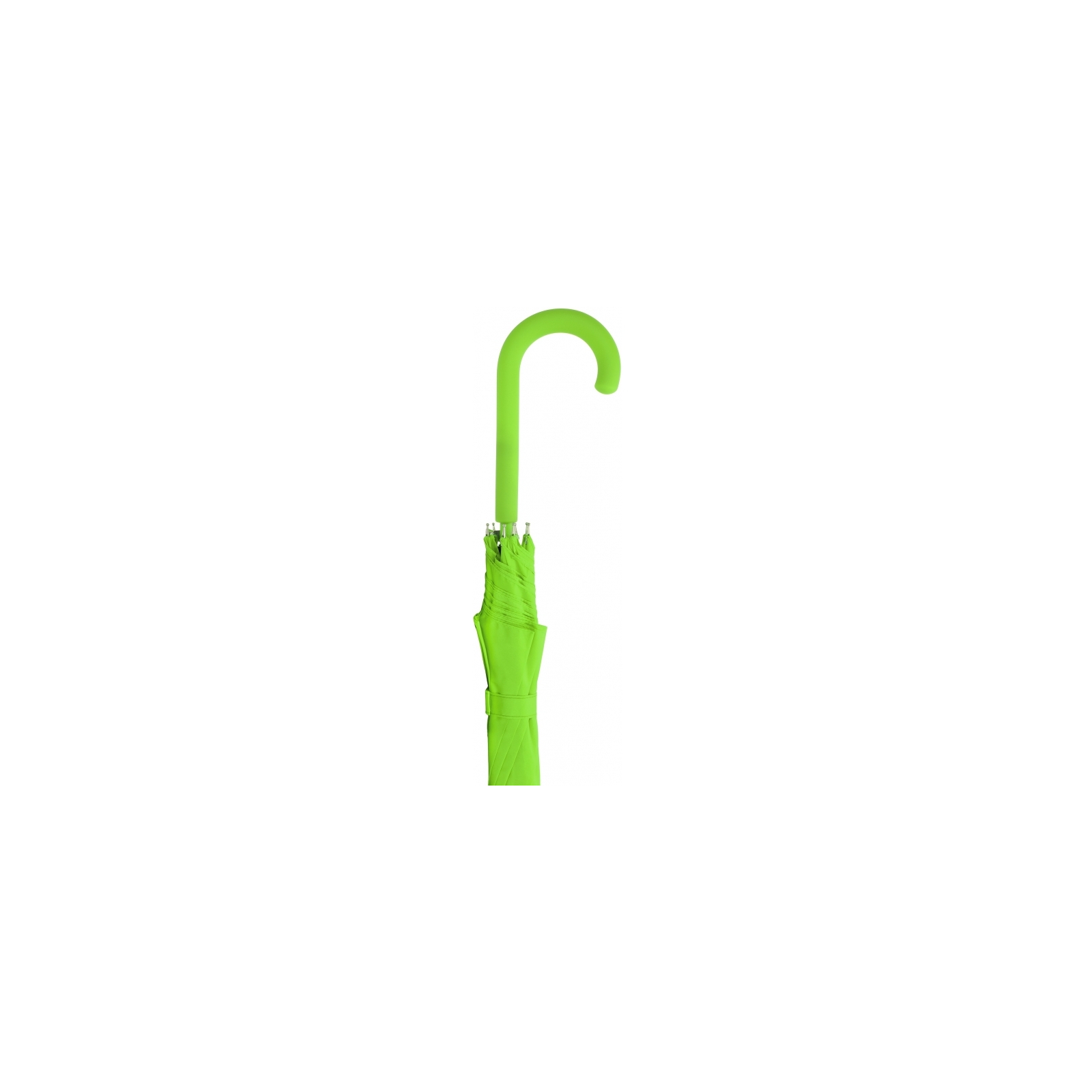Зонт Economix Promo City тростина автомат, зелений (E98410) изображение 4