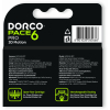 Сменные кассеты Dorco для системы Pace6 для мужчин 6 лезвий 4 шт. (8801038585666) изображение 2
