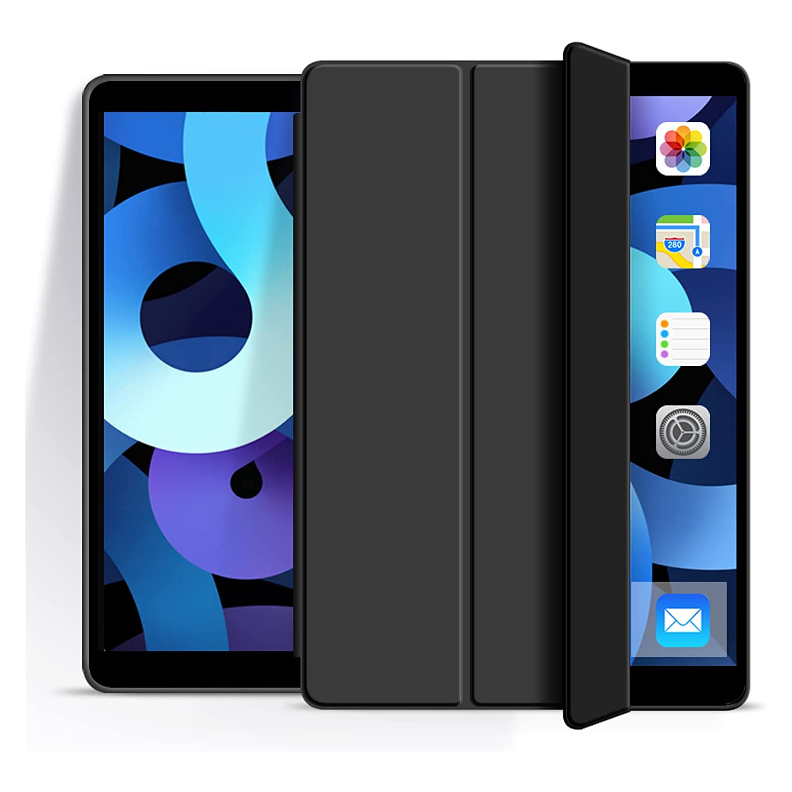Чехол для планшета BeCover Tri Fold Soft TPU Silicone Apple iPad 10.9" 2022 Black (708518) изображение 2