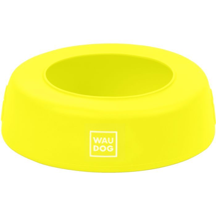Посуд для собак WAUDOG Silicone Миска-непроливайка 1 л сіра (507911)