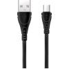 Дата кабель USB 2.0 AM to Micro 5P 1.0m SC-112m Black XoKo (XK-SC-112m-BK)