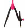 Циркуль Optima для карандаша пластиковый Plazzy розовый (O81481) изображение 3