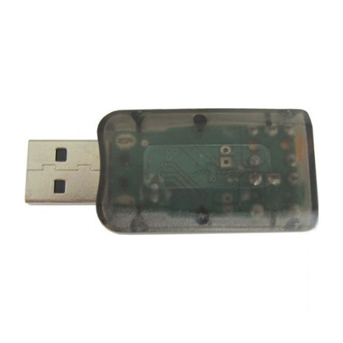 Звуковая плата Dynamode USB 6(5.1) 3D RTL dark gray (USB-SOUNDCARD2.0 black) изображение 2