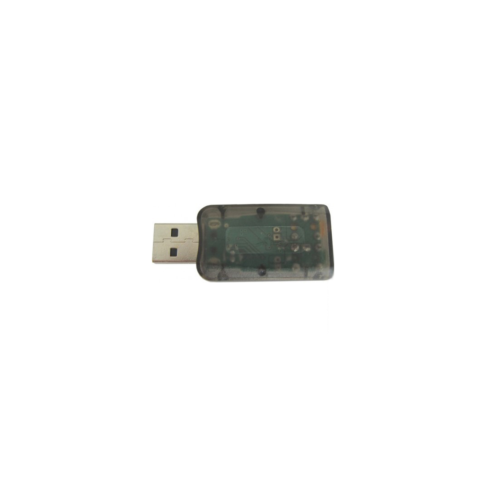 Звукова плата Dynamode USB 6(5.1) 3D RTL dark gray (USB-SOUNDCARD2.0 black) зображення 2