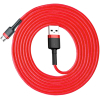 Дата кабель USB 2.0 AM to Micro 5P 2.0m 1.5A Red Baseus (CAMKLF-C09) изображение 2