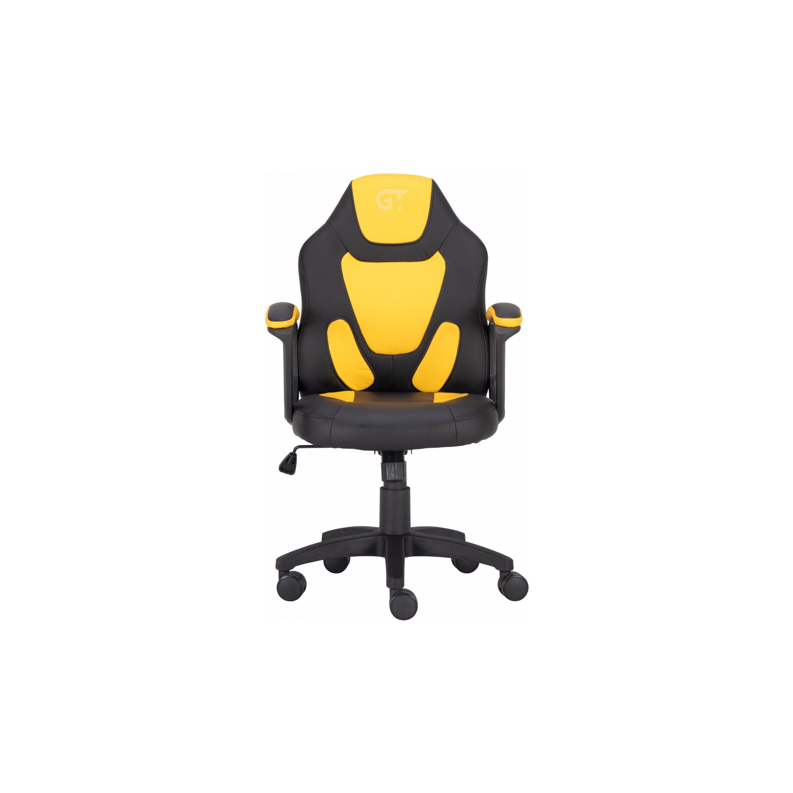 Кресло игровое GT Racer X-1414 Black/Yellow изображение 2