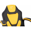 Кресло игровое GT Racer X-1414 Black/Yellow изображение 5