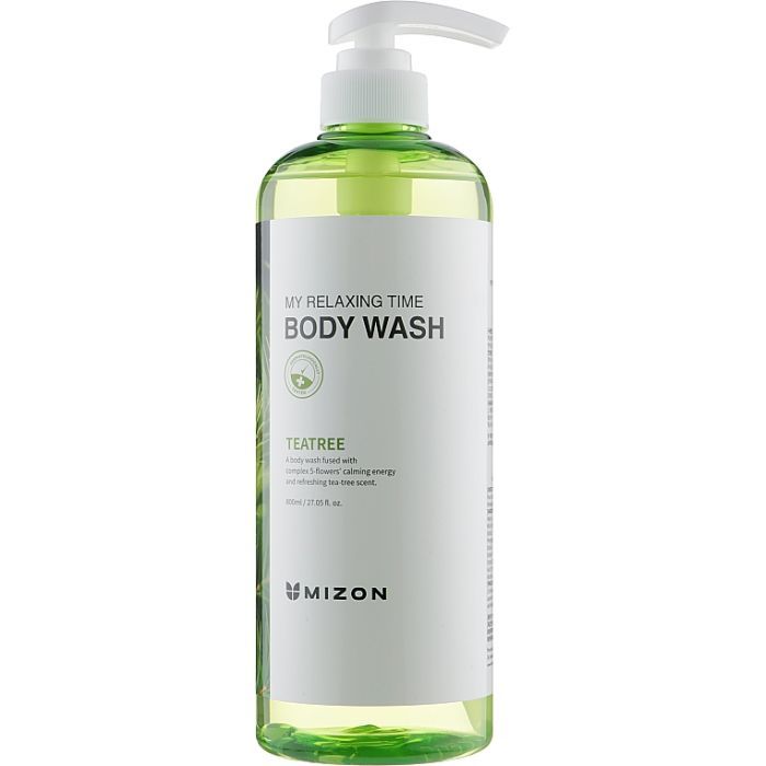Гель для душа Mizon My Relaxing Time TeaTree 800 мл (8809132968934)