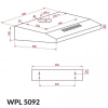 Витяжка кухонна Weilor WPL 5092 I зображення 9