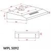 Витяжка кухонна Weilor WPL 5092 I зображення 9