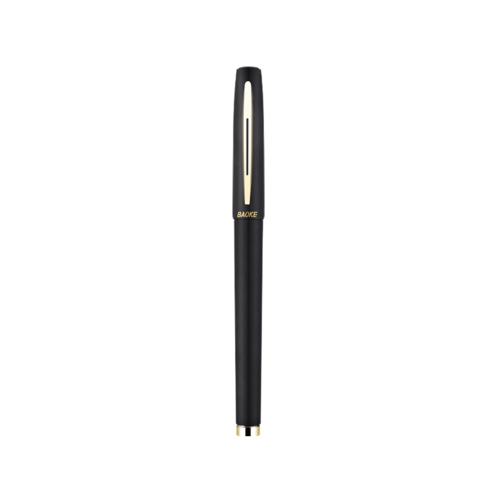 Ручка гелевая Baoke антибактериальное покрытие софт 0.5 мм, черная (PEN-BAO-1828A-B)