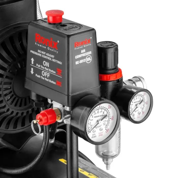 Компрессор Ronix 50л, 1680Вт (RC-5012) изображение 9